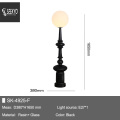 SK-4925-F Wabi-Sabi Black Floor Lampa