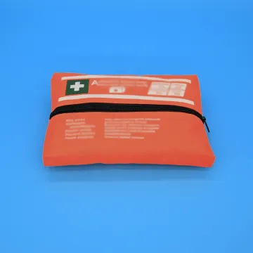 2022 New design customize medical emergency outdoor travel orange fist aid kit bag