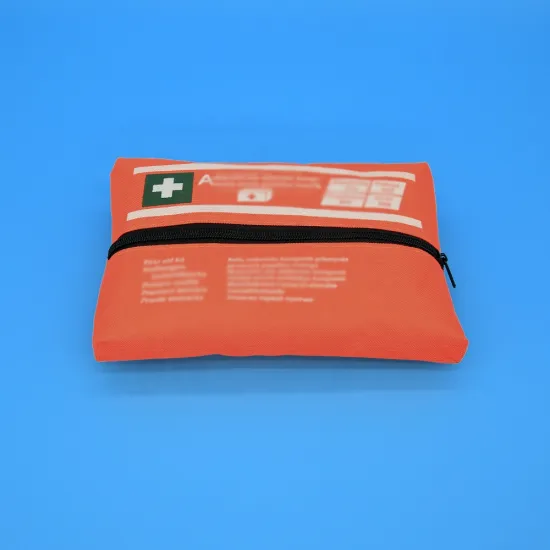 2022 New design customize medical emergency outdoor travel orange fist aid kit bag