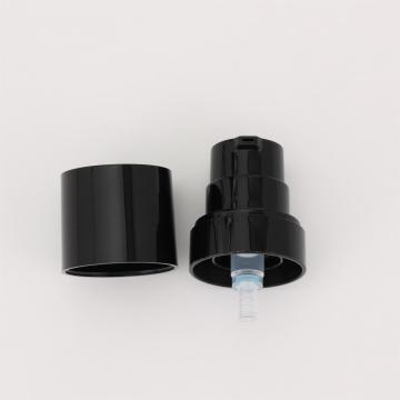 Pompe de traitement à double paroi en plastique avec bouteille en verre