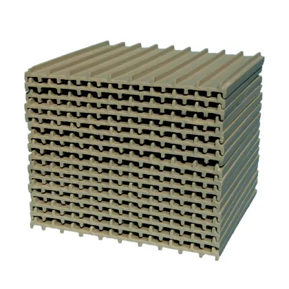 Multi-layer Ceramic Media Honeycomb Plates for RTO