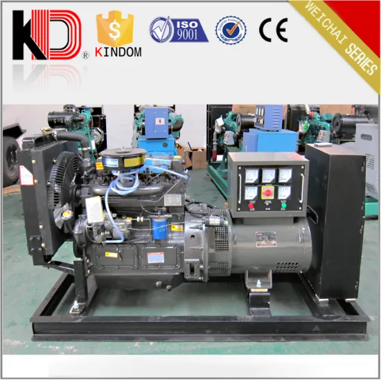 ISO Diesel Generator rated output 40kva with Ricardo K4100ZD engine