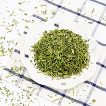Hojas de cilantro comestibles deshidratadas y tallos de una sola especia
