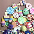 Cute Assorted Mix Random Designs About 80Pcs per Bag Multi Styles Shape Soft Polymer Clay Materials Cheap for Craft DIY Dec