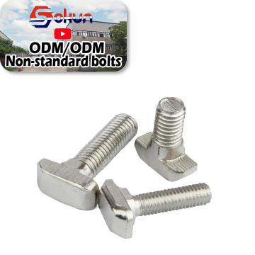 M8 T-Slot Hammer Bolt Set for 40 Series Aluminum Profiles