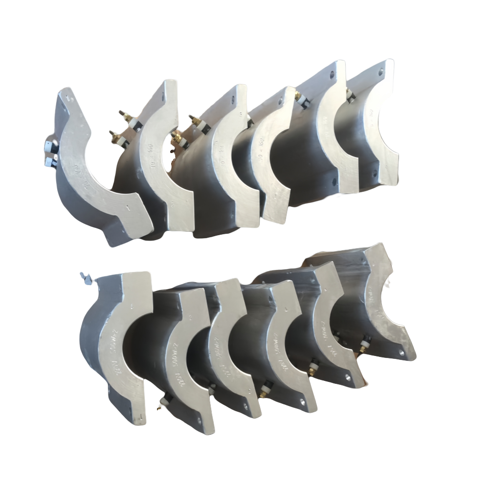 Single and double-screw cast aluminum electric heater