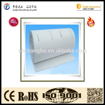 polyester auto paint booth ceiling air filter material