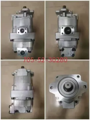Alternative gear pump for Komatsu dump truck series