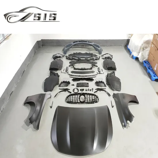 E-Class W213 E63 BodyKit 2021-2023 Front Bumper Grilles Fender Flares Rear Diffuser Exhaust Tips Hood