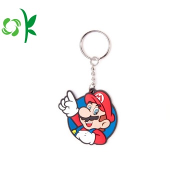 Dễ thương Silicone Key Chain mới nhất mềm Key Ring