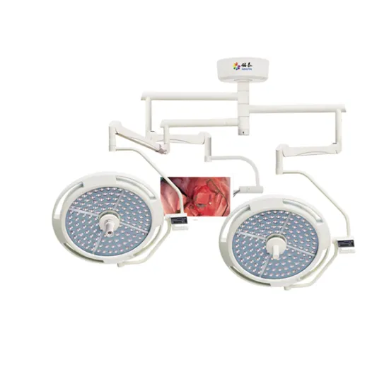 Hospital internal camera and monitor operating light