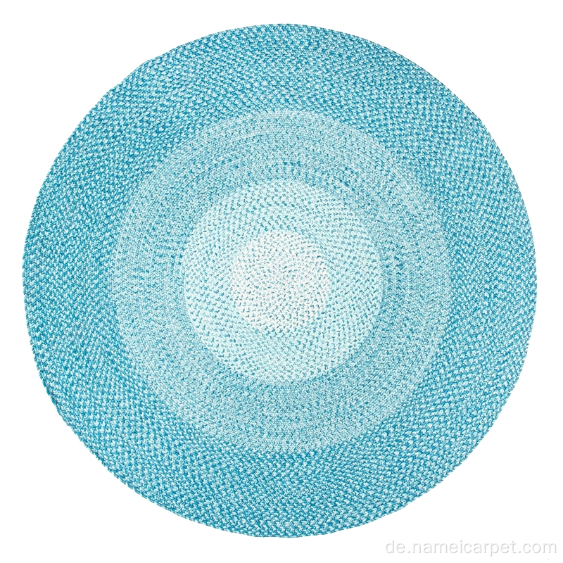 Runde Polypropylen im Innenbereich im Freien Teppich -Teppichmatte