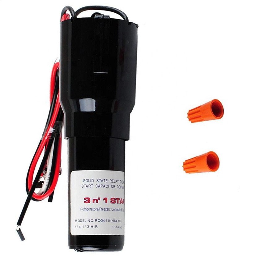 RCO410 Start Hard Capacitor ، SPP5 ، SPP6 ، SPP8 ، Motor Torque Boost ، Starter Hard ، HS410 ، HS810 ، RCO810 سعر جيد