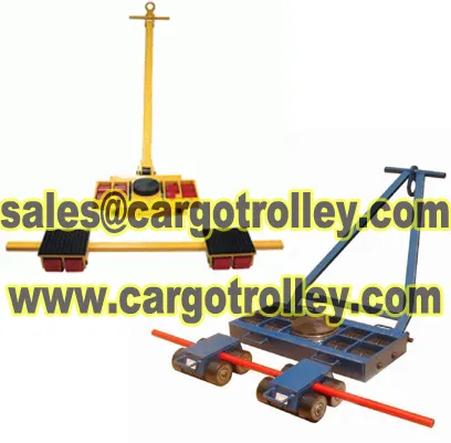 Machinery skates also known as machinery mover