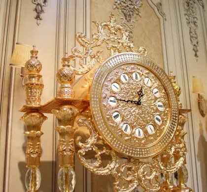 Luxury Crystal Royal Standing Antique Grandfather Clock