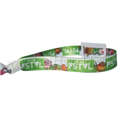 Custom RFID Wristband Woven Bracelet for Event