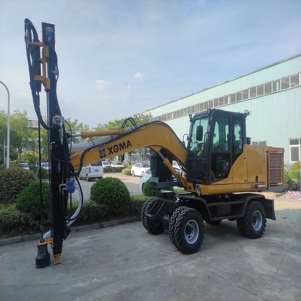 WGZJ-45 hydraulic drilling rig for road digging and grouting10