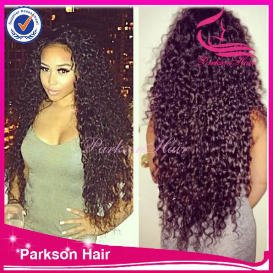 Hot sale long hair with baby hair free style great quality high density 8-26inch malaysian curly full lace wig