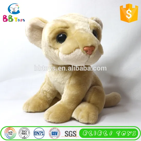 Dog plush animal toy brown white dog plush toys with PV fleece