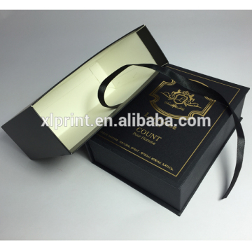 High Quality book shape mach box best for gift packaging wine packaging box