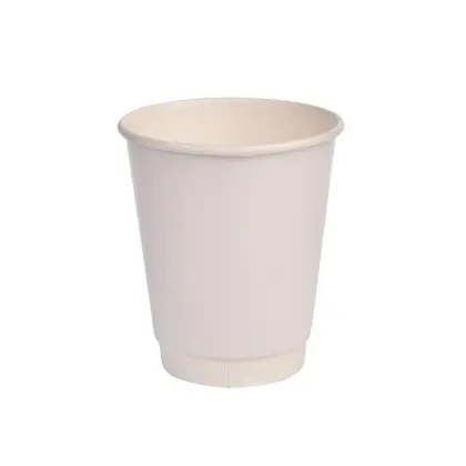 Biodegradable Waterproof Disposable Double Wall Cup with Lid