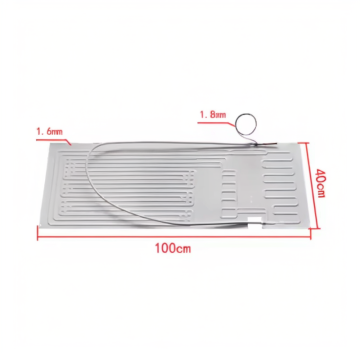Glosok B02100017 Refrigerator Flat Evaporator Roll Bond Plate for Fridge and Freezer with Capillary