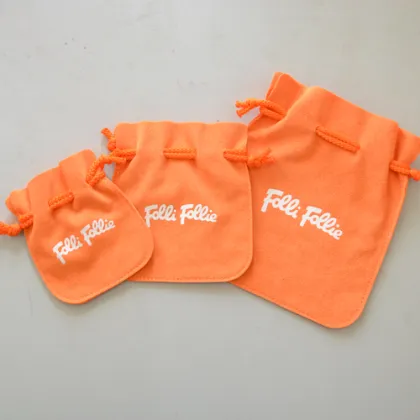 packaging velvet bags custom LOGO printing