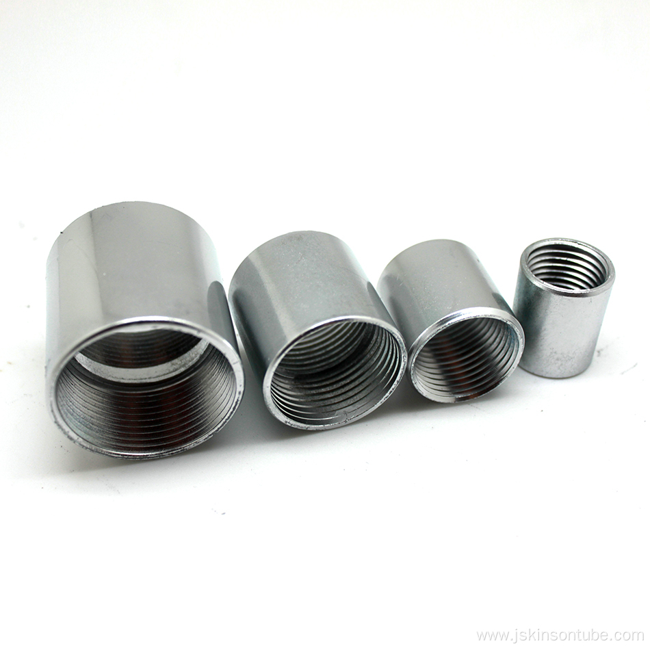 Zinc alloy or chrome-plated pipe straight connector