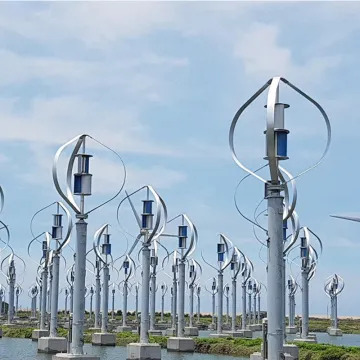 2kw anti corrosive allumumn alloy vertical wind generator