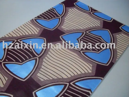 100% Cotton African Pearl Wax Fabric