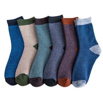 Cotton Velvet Thick Warm Terry Tube Socks for Men - Autumn Winter Fashion