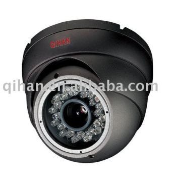 4~9mm Manual Varifocal lens Vandal proof Dome Camera
