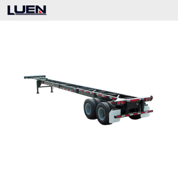 Used 3 Axles 20 FT Container Mover Chassis Dolly for Sale in Burkina Faso