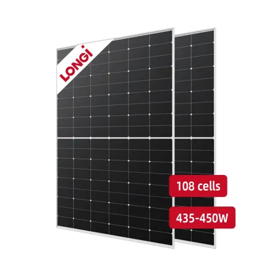 25-Year Warranty Longi Hi-MO 6 LR5-54HTH Monocrystalline Solar Panel: 435-450W Power Output