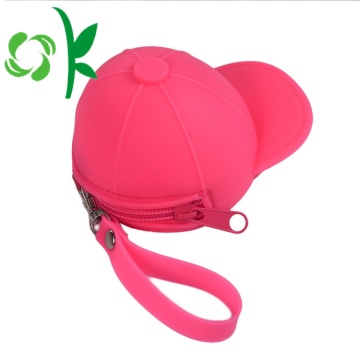 Borsa a forma di cappello a forma di cappello in silicone