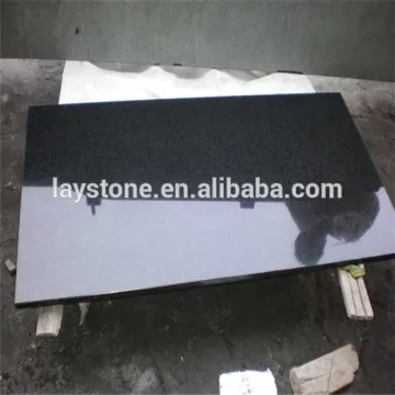 Polished china black marble laystone