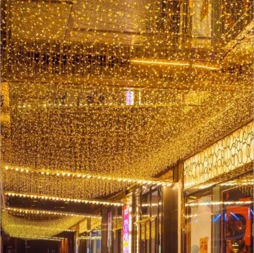 Outdoor Connectable Waterproof Christmas Lights Garland and LED Icicle Light Collection