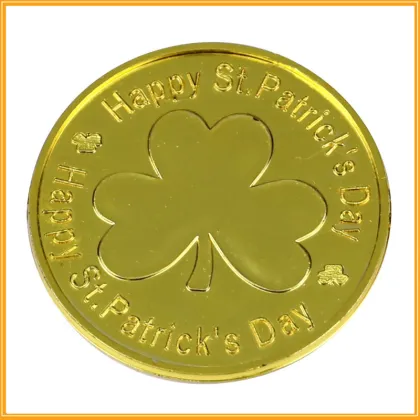 Shamrock Coins Irish Coins