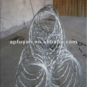Hot selling Galvanized razor wire coil