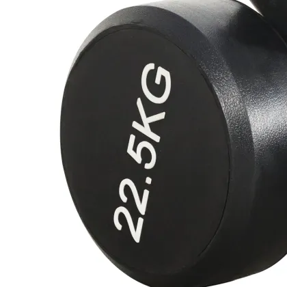2.5kg 5kg 10kg Weights Round Rubber Dumbbells