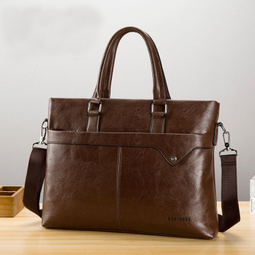 Business PU Leather Briefcases Wholesale Men's Bags