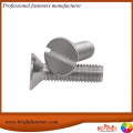 DIN963 Slotted CSK Head Screws