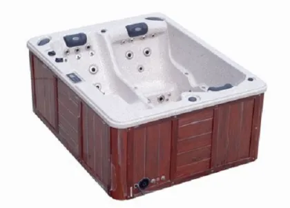 Outdoor 3 Person Non-chlorine Outdoor Whirlpool Spa Bathtub
