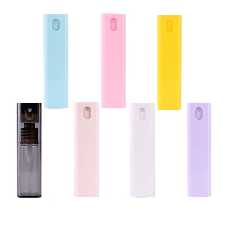 Refillable Pocket Square Plastic Perfume Mist Spray Bottle