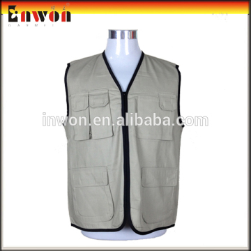 Gold Quality 100% Polyester Fishing Vest