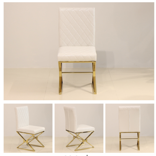 Italienische minimalistische Kombination aus Esstisch und Stuhl aus Marmor