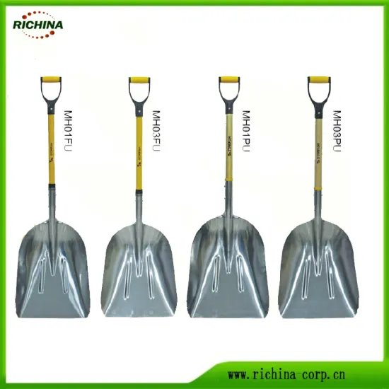 Aluminum Grain and Snow Scoop Shovel