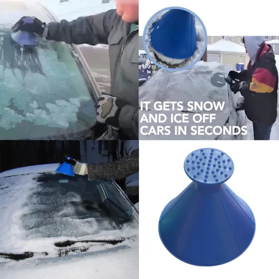 Magic Ice Scraper Car Windshield Auto Ice Remove Tool Car Window Cleaning Tool Daily Car Care Accessories Snow Remover Tool