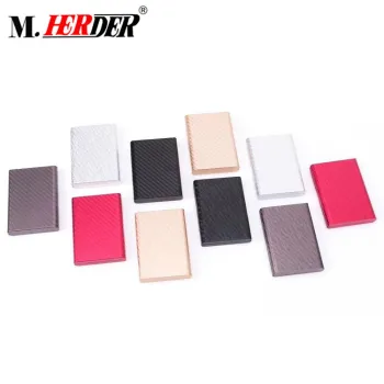 aluminum business card case holder.
