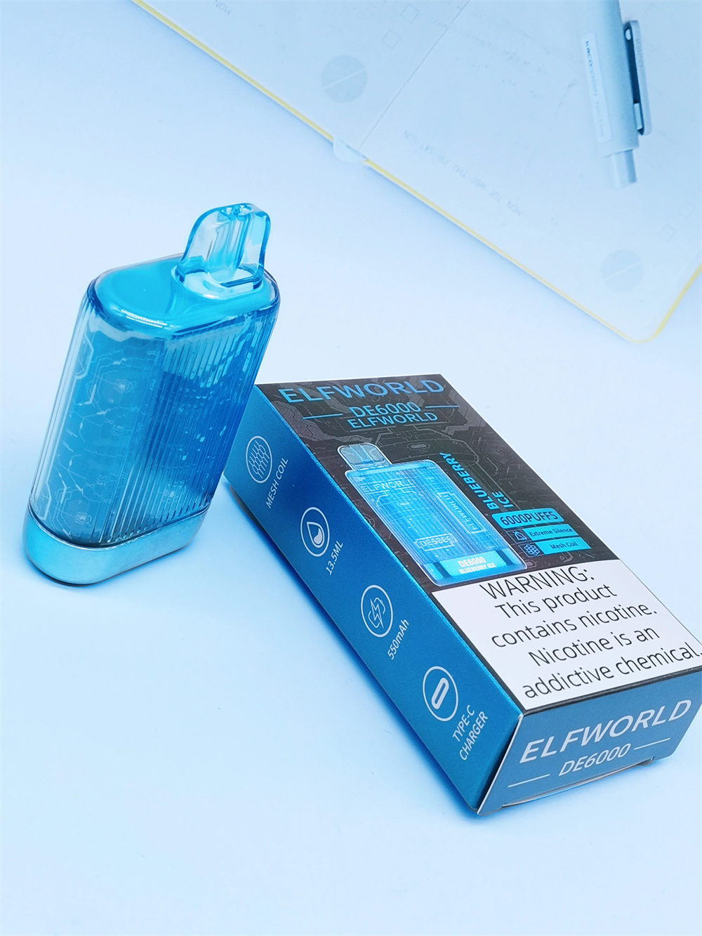 DE 6000 Puffs ELFWORLD OEM ODM